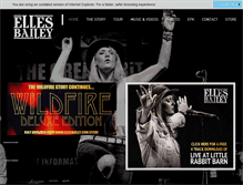 Tablet Screenshot of ellesbailey.com